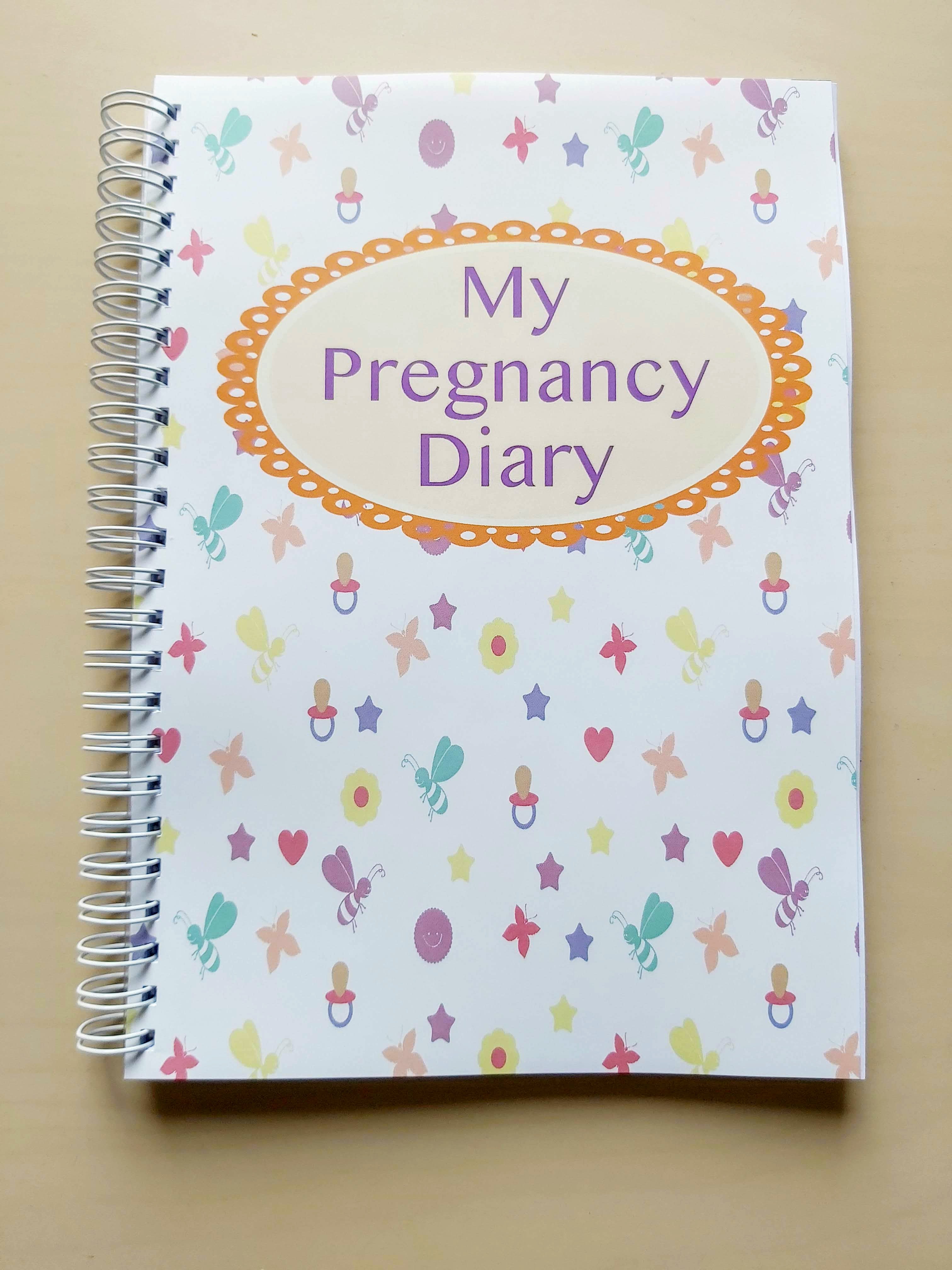 Pregnancy Diary Journal Book