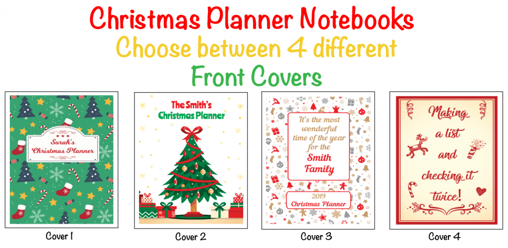 Christmas Planner Organiser Book