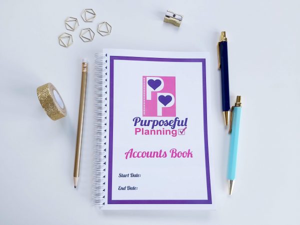 Accounts Business Book- Border Style