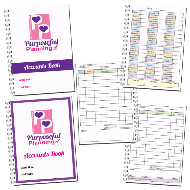 Business Custom Accounts Book