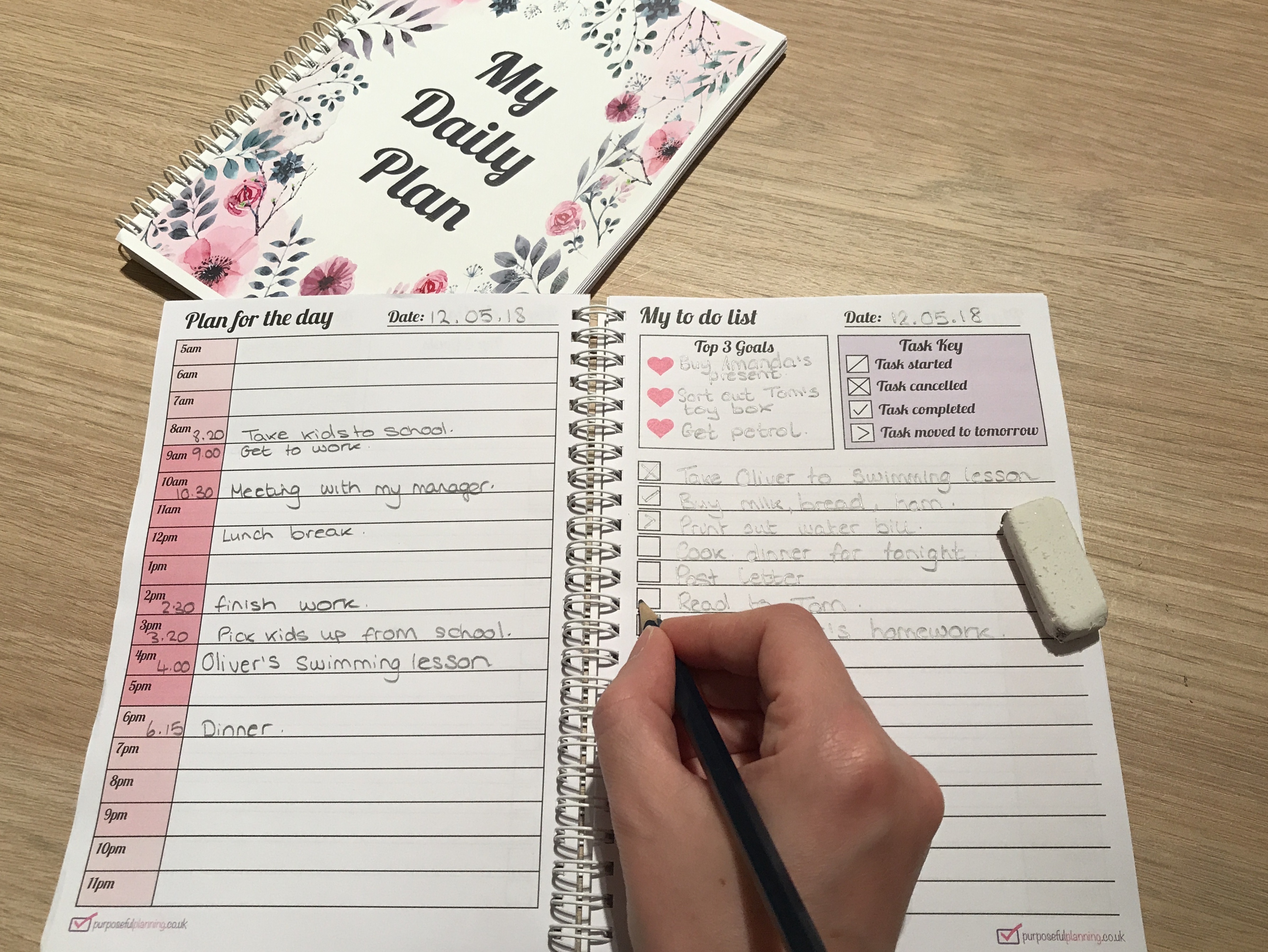 to do list notebook daily task planner