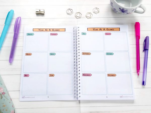Student Planner- Year at a glance