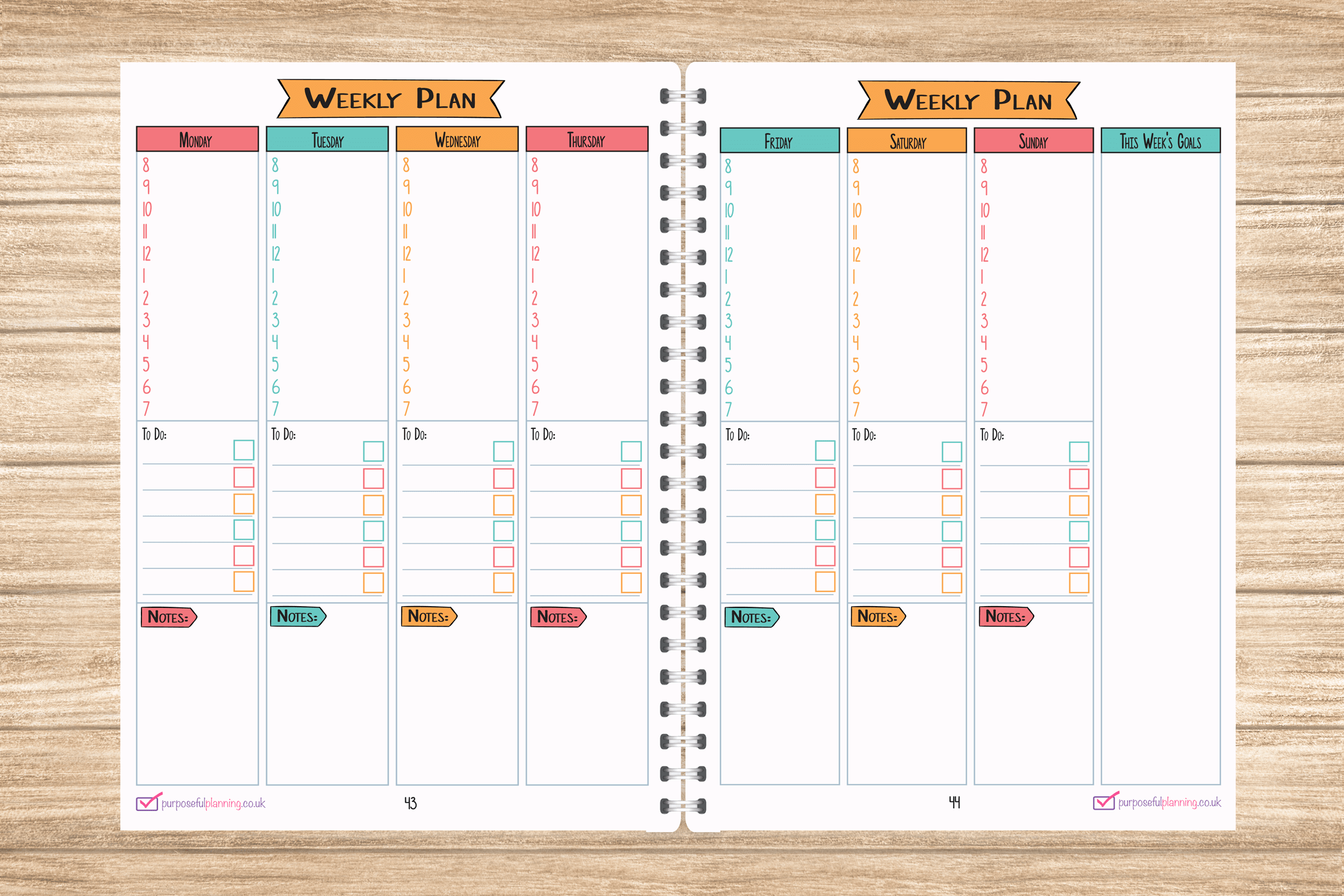 Student Planner Notebook