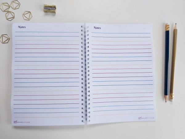 Cleaning Diary Notes