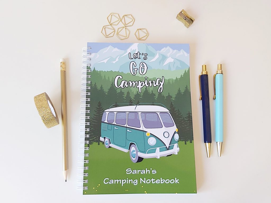 Camper Van Camping Notebook