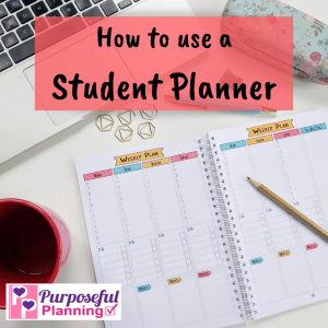 How to use a Student Planner
