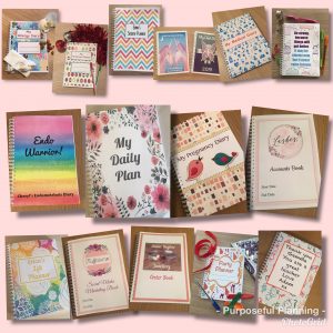 diaries and planners