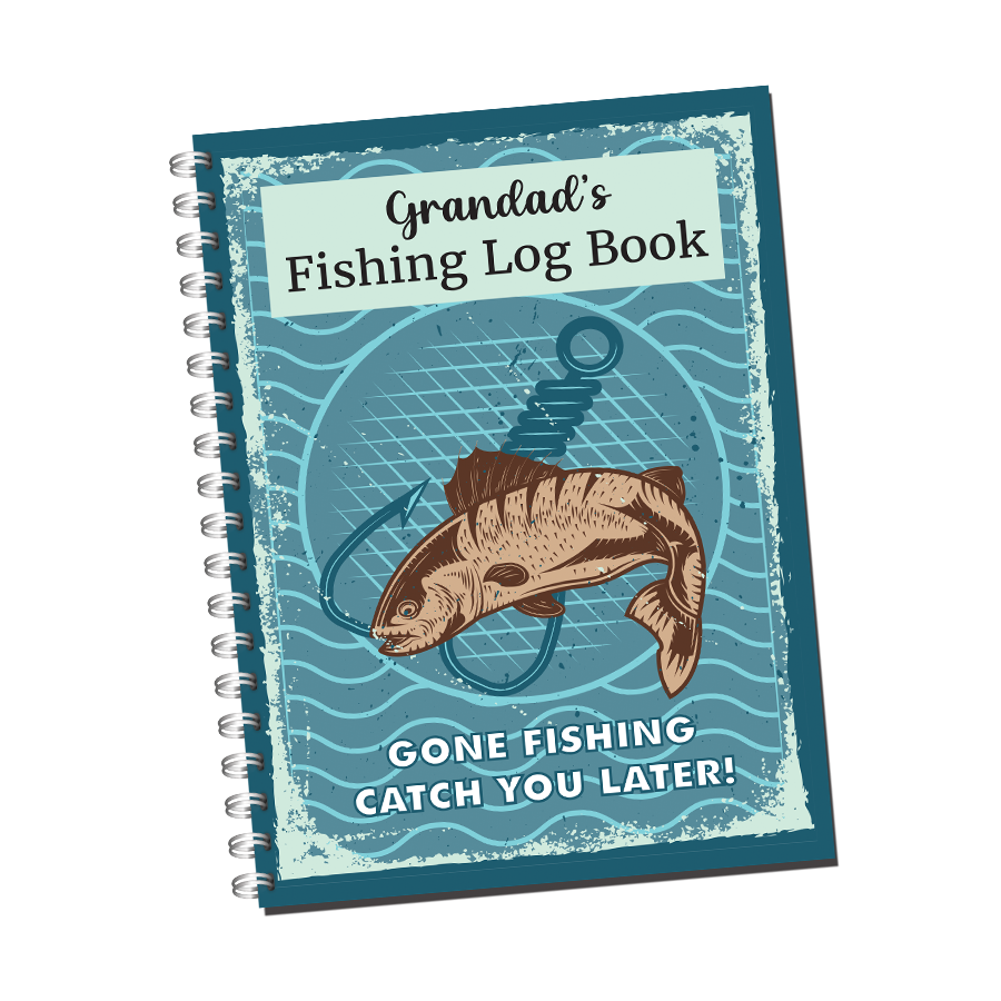 A5 Personalised Fishing Diary/ Fishing Journal D Anglers Log Book & Diary 