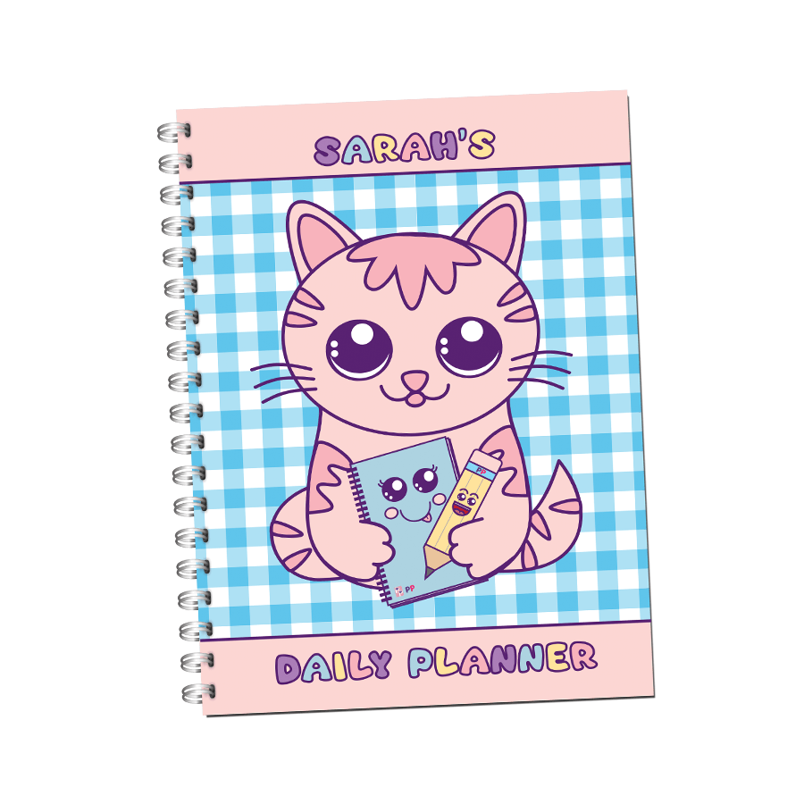 Cute Kawai Cat : meow: Lined Notebook / Journal Gift,100 pages,6x9,Soft  Cover,Matte Finish
