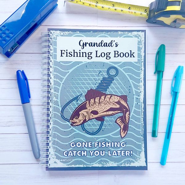 Fishing Log Book - Father's Day Gifts